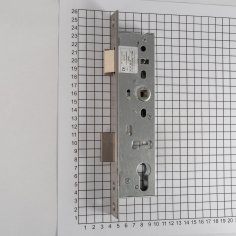 Замок дверной огнестойкий NEMEF 9673/08, антипаник,  нержавеющая сталь