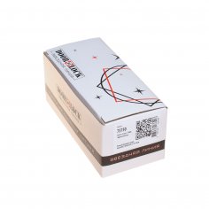 Ручка дверная DOORLOCK Звездная линия Rigel M027 Black matt (черная матовая) A=35-55мм
