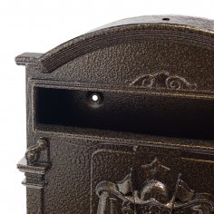 Ящик почтовый АЛЛЮР №4010 бронза БЕЗ КОРОБКИ