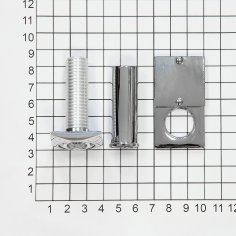 Глазок DOORLOCK VA16S/50-85mm/180°,  квадратный