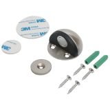 СТАНДАРТ 610+3М SN мат. никель СКОТЧ ограничитель дверной ЕВРОПАКЕТ