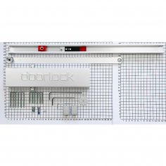 Дверной доводчик DOORLOCK DL300S/N EN 3-5 серебристый