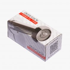 Глазок DOORLOCK VA16/50-85mm/180° CP, полированный хром