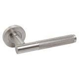 БУЛАТ РФ 01.02НС AISI 304 INOX нержавеющая сталь Комплект ручек с круглой накладкой под МЦ