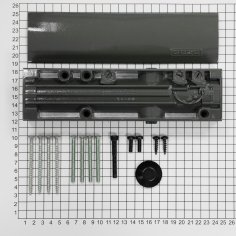 Доводчик GEZE TS2000 NV BC EN2-4/5 RAL7024 графит