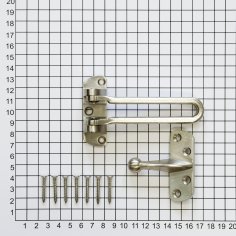 Блокиратор открывания двери DOORLOCK CH01/108/CP матовый никель, открывание внутрь