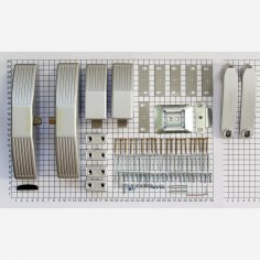 Механизм системы "антипаника" DOORLOCK V PD700RP/FR серия Variant, серебристый