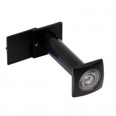 Глазок DL VA16S/70-130mm/180°  квадратный, чёрный