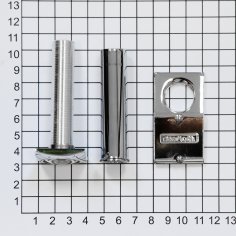 Глазок DL VA16S/70-130mm/180°  квадратный, полированный хром