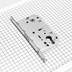 Замок дверной магнитный Doorlock DL451M/С/50/85/18/SN, цилиндровый, матовый никель