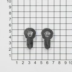 Вставка DOORLOCK DL CHC CP в отверстие для цилиндра под шток d8мм (полированный хром)
