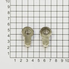 Вставка DOORLOCK DL CHC SN в отверстие для цилиндра под шток d8мм (матовый никель)