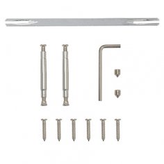 Ручки дверные Avers H-14026-P-NIS/CR (Spindle 130) (B2B)