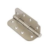 СТАНДАРТ 100х70х2,5 4BB (R14) SN мат.никель Петля дверная 1 шт