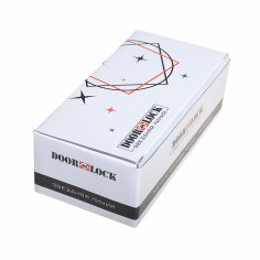 Ручка дверная DOORLOCK Libra M008, полированный хром