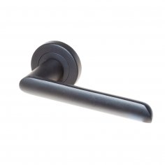 Ручка дверная DOORLOCK Libra M008R Black matt, черная матовая