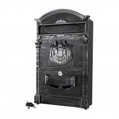 Ящик почтовый АЛЛЮР №4010В старое серебро