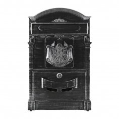 Ящик почтовый АЛЛЮР №4010В старое серебро