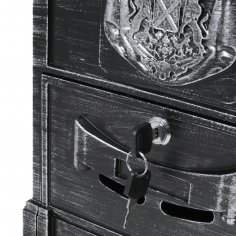 Ящик почтовый АЛЛЮР №4010В старое серебро