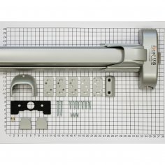 Механизм системы "антипаника" накладной клавишный DOORLOCK PD900FR-PUSH 1170мм, серебристый