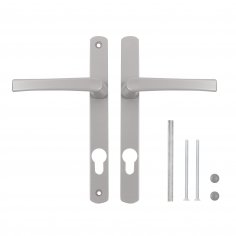 Ручка на планке HANDLE.85.25.67-75 RAL 9006 серый