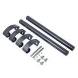 БУЛАТ РС-02.400.7016 антрацит, регулируемая, ручка скоба для алюм. и ПВХ дверей,(АРД-02)