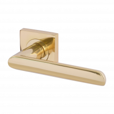 Ручка дверная DOORLOCK Libra M008, полированная латунь