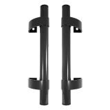 БУЛАТ РС-02.345.9005 черный, регулируемая, ручка скоба для алюм. и ПВХ дверей,(АРД-02)