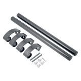 БУЛАТ РС-02.500.7024 сер.графит, регулируемая,  ручка скоба для алюм. и ПВХ дверей,(АРД-02)