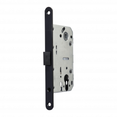 Замок дверной Doorlock V 431/С/50/85/18/Black, цилиндровый, черный
