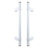 БУЛАТ РС-02.500.9016 белый, регулируемая, ручка скоба для аллюм. и ПВХ дверей,(АРД-02)