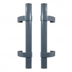 БУЛАТ РС-03.400.7016 антрацит, регулируемая, ручка скоба для аллюм. и ПВХ дверей,(АРД-03)