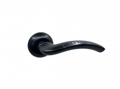 Ручка дверная DOORLOCK Loft A19R, BLACK черная
