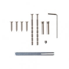 Фиксатор Apecs WC-0206-INOX/201-BLM