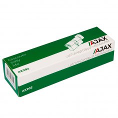 Цилиндровый механизм (AX200/100) AX2000Key100 mm (45+10+45) CP хром 5 кл.