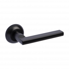 Ручка дверная DOORLOCK Zent A55R Black, черный