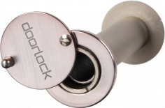 Глазок DOORLOCK VA16/50-85 MBSN, матовый никель