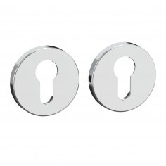 Накладка под цилиндр ET.R.EST.R52 CP-8 хром