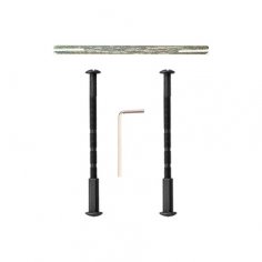 Ручки на планке Apecs HP-85.0423-BLM