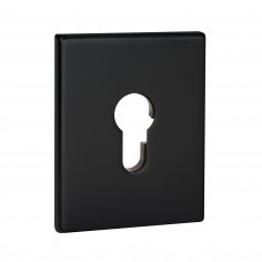 Накладка на цилиндр ESC.C.TRG/K.486 BL-24 чёрный (1 шт.)