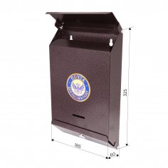 Ящик почтовый Птимаш №2010 медь