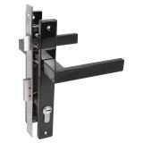 СТАНДАРТ 8520.01.9005 черный, ключ-ключ  Замок врезной с/руч