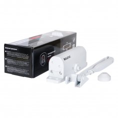 БУЛАТ Доводчик дверной ARCTIC (АРКТИК) ДД 502/4 DA-W (60-120 кг) белый, морозостойкий