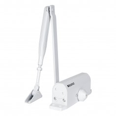 БУЛАТ Доводчик дверной ARCTIC (АРКТИК) ДД 502/4 DA-W (60-120 кг) белый, морозостойкий