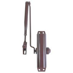 БУЛАТ Доводчик дверной ARCTIC (АРКТИК) ДД 502/4 DA-С (60-120 кг) коричневый, морозостойкий