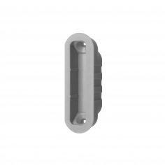 Ответная планка для магнитной защелки ML96WC, без крепежа, серая