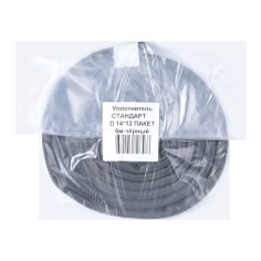 Уплотнитель СТАНДАРТ D 14*12 ПАКЕТ 6 м. (3+3) черный (20)