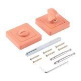 Сантехническая завертка к ручкам АЛЛЮР ART COLOR BK-S1 LC(C4230) светло-коралловый