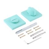 Сантехническая завертка к ручкам АЛЛЮР АРТ КОЛОР BK-S2 LB(C6220) аквамарин