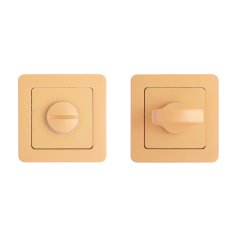 Сантехническая завертка к ручкам АЛЛЮР ART COLOR BK-S1 LY(C4200) песочный